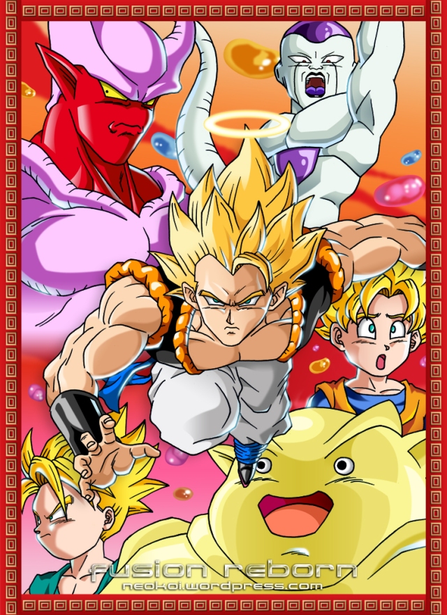 Dibujo de Dragon Ball Z (Película «La Fusión de Goku y Vegeta») | Neokoi